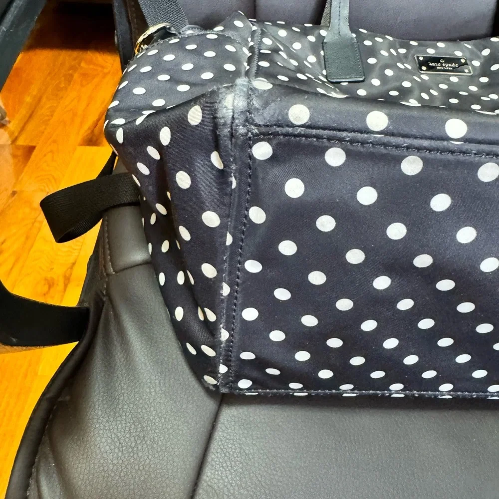 Kate Spade Taden Blake Avenue Diamond Polka Dot Baby Bag